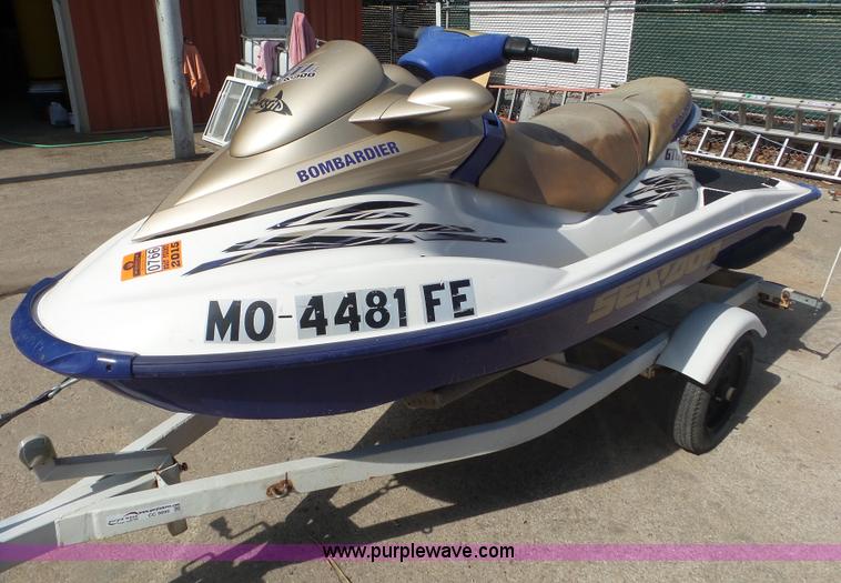 2002 Seadoo Gti Le Personal Watercraft In Maryville Mo Item Cc9890 Sold Purple Wave