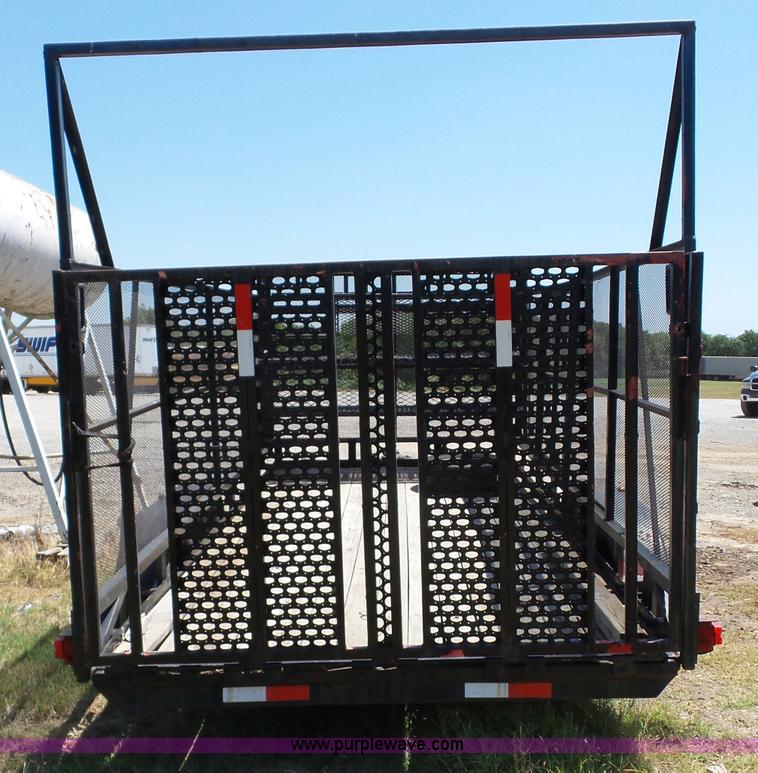 image for item F8145 Shop built trailer