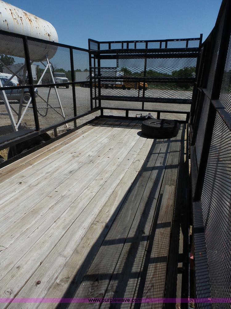 image for item F8145 Shop built trailer