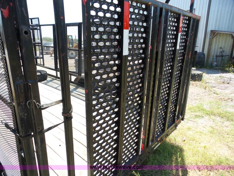 image for item F8145 Shop built trailer