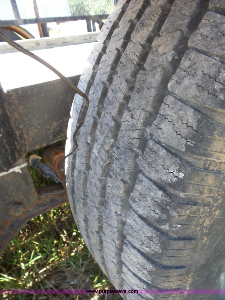 image for item F8145 Shop built trailer