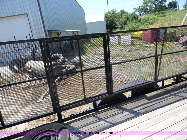 image for item F8145 Shop built trailer