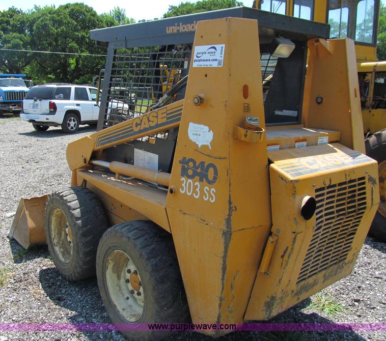 image for item J2668 1996 Case 1840 skid steer