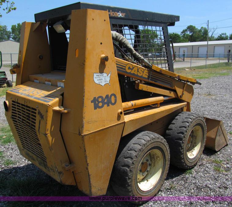 image for item J2668 1996 Case 1840 skid steer