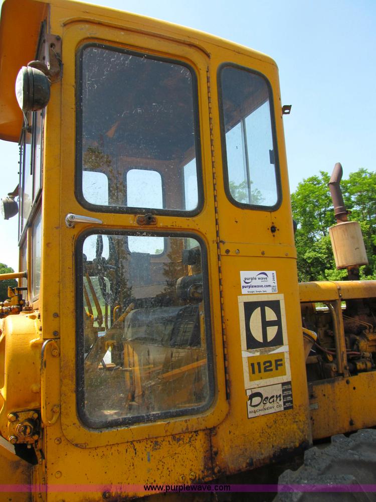 image for item J2669 1973 Caterpillar 112F motor grader