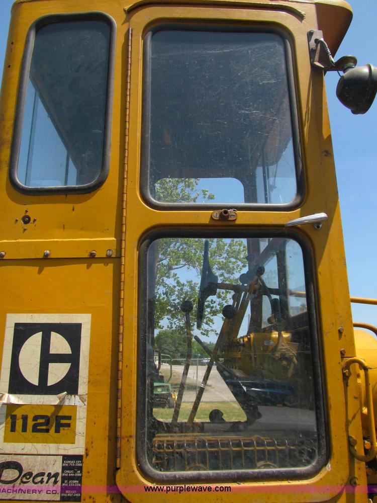 image for item J2669 1973 Caterpillar 112F motor grader
