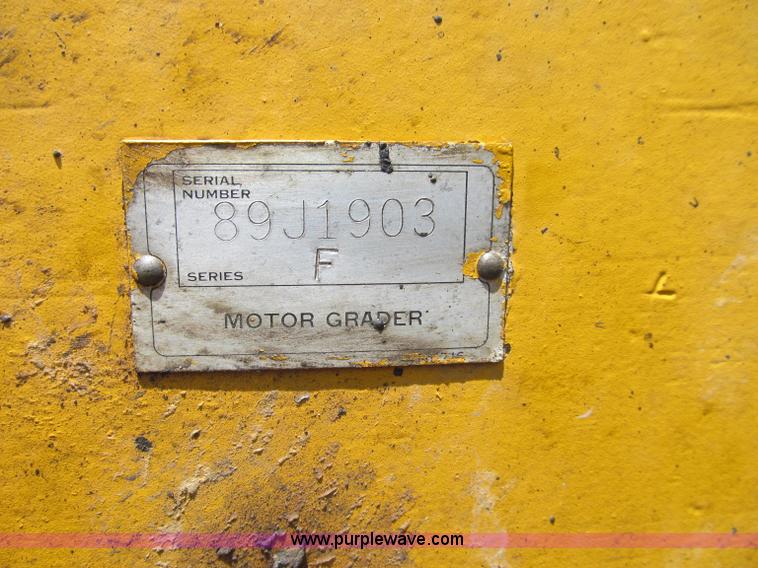 image for item J2669 1973 Caterpillar 112F motor grader