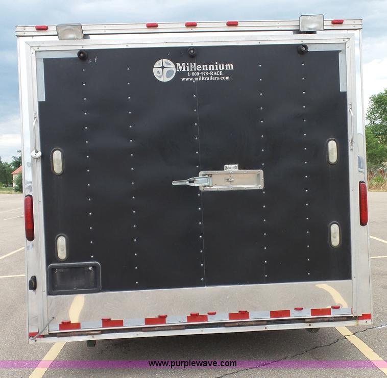 image for item J4874 2006 Vintage Millennium enclosed cargo trailer