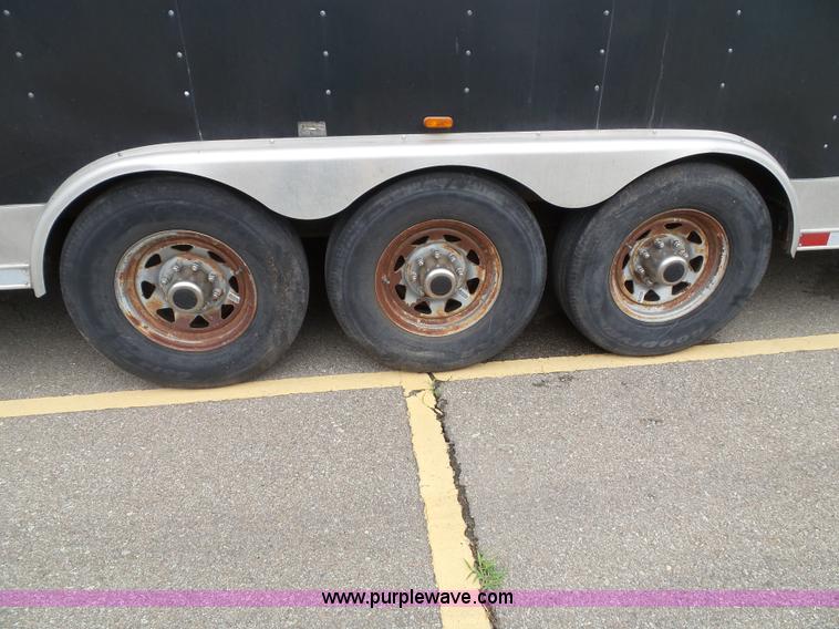 image for item J4874 2006 Vintage Millennium enclosed cargo trailer