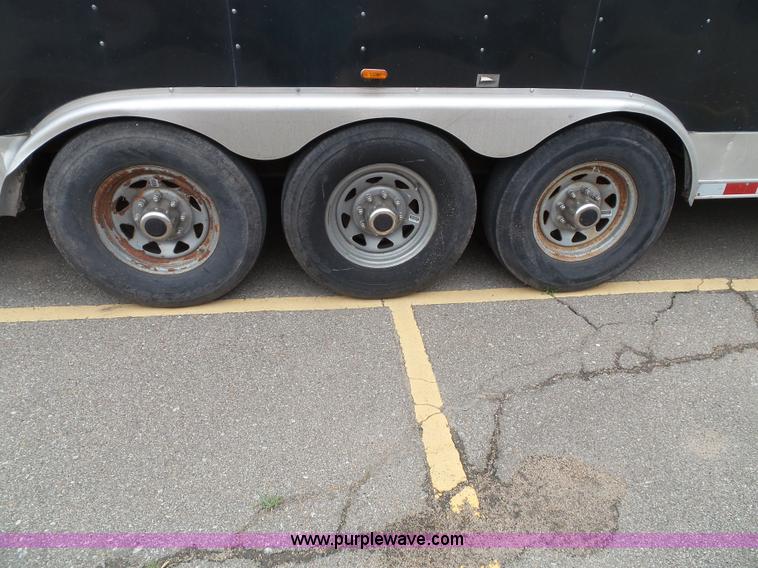 image for item J4874 2006 Vintage Millennium enclosed cargo trailer