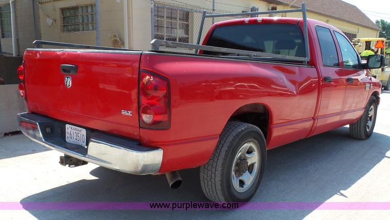 image for item J4893 2007 Dodge Ram 2500 HD Quad Cab pickup truck
