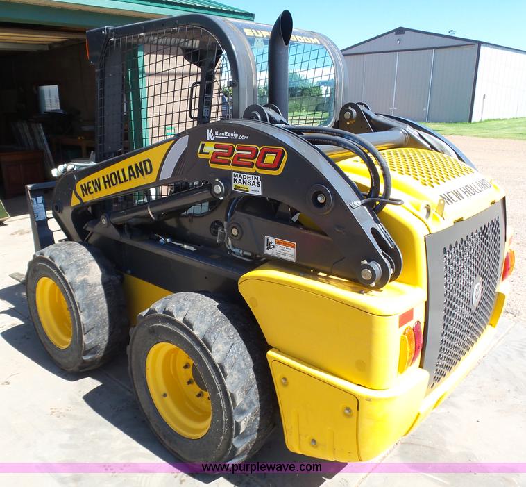 image for item J6046 2012 New Holland L220 skid steer