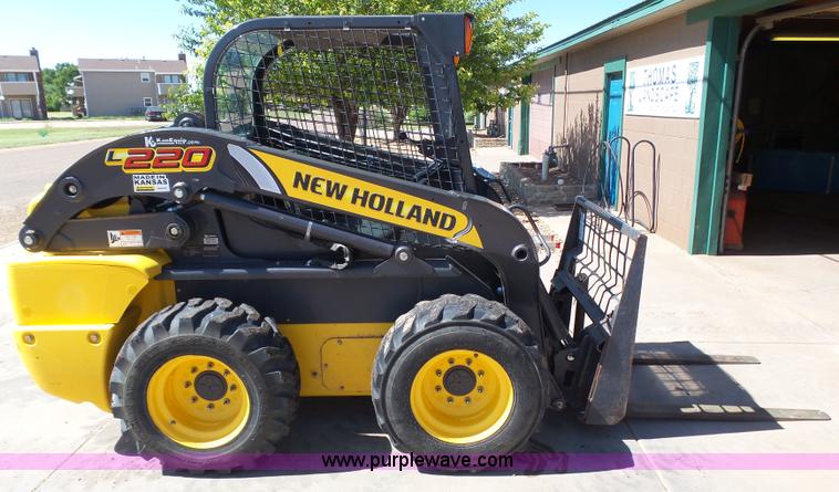 image for item J6046 2012 New Holland L220 skid steer