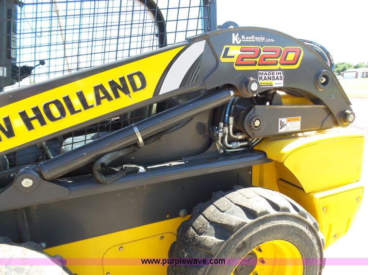 image for item J6046 2012 New Holland L220 skid steer