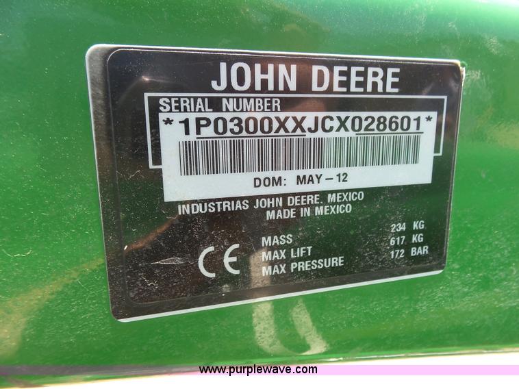 image for item J6049 2002 John Deere 4310 tractor