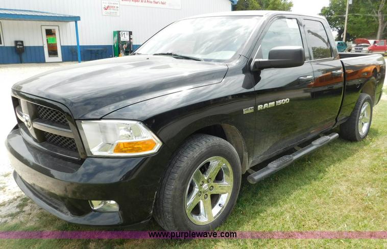 image for item J7298 2012 Dodge Ram 1500 Quad Cab pickup truck