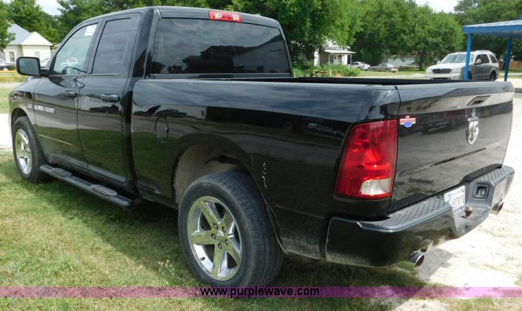 image for item J7298 2012 Dodge Ram 1500 Quad Cab pickup truck