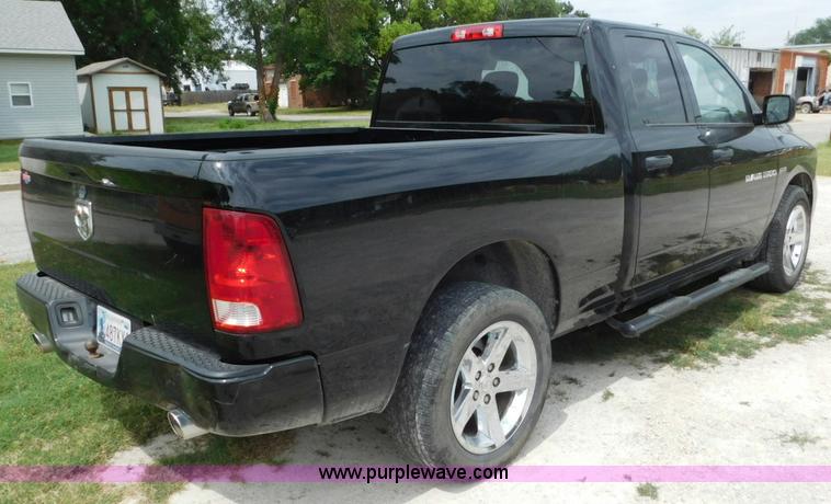image for item J7298 2012 Dodge Ram 1500 Quad Cab pickup truck