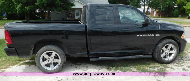 image for item J7298 2012 Dodge Ram 1500 Quad Cab pickup truck