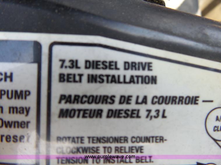 image for item K1189 2000 Ford F350 Super Duty Crew Cab pickup truck cab and chassis