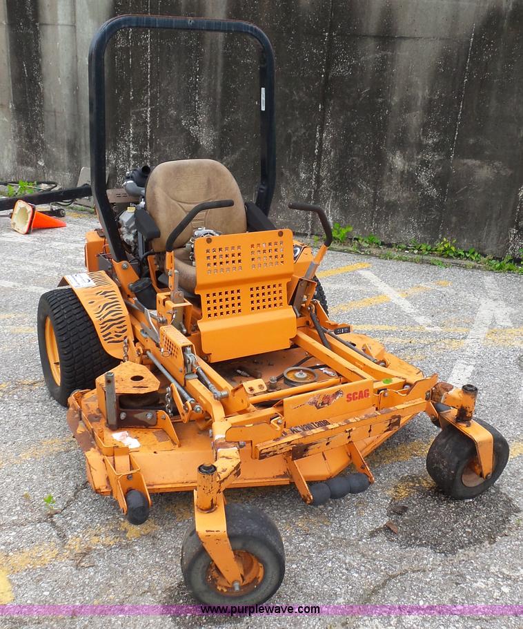 image for item K1458 Scag Turf Tiger ZTR lawn mower