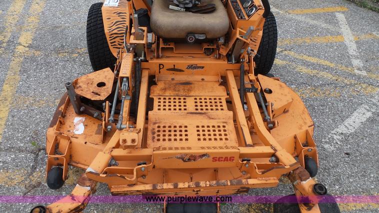 image for item K1458 Scag Turf Tiger ZTR lawn mower