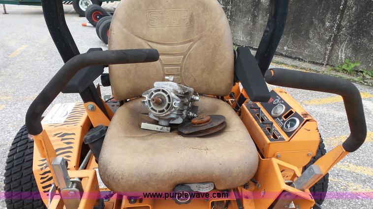 image for item K1458 Scag Turf Tiger ZTR lawn mower