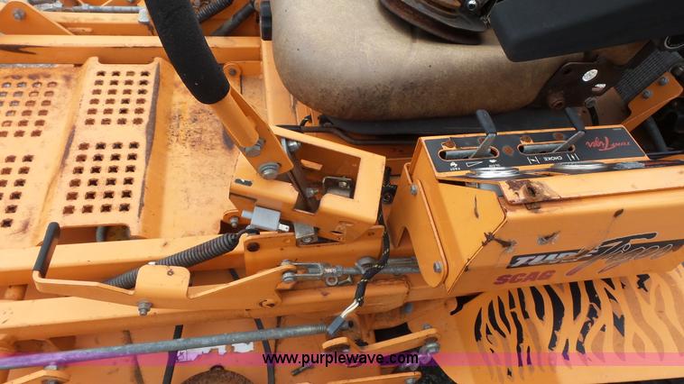 image for item K1458 Scag Turf Tiger ZTR lawn mower