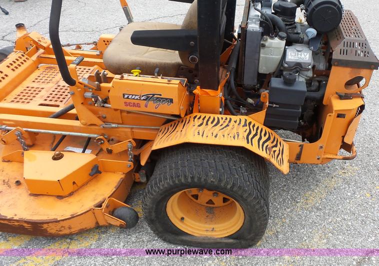 image for item K1459 Scag Turf Tiger ZTR lawn mower
