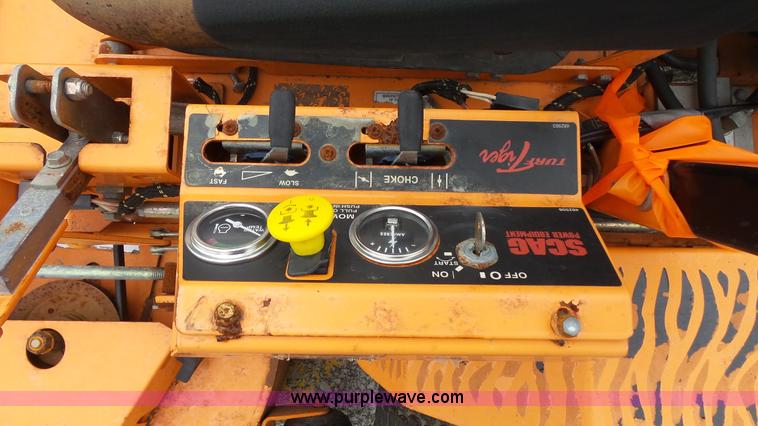 image for item K1459 Scag Turf Tiger ZTR lawn mower