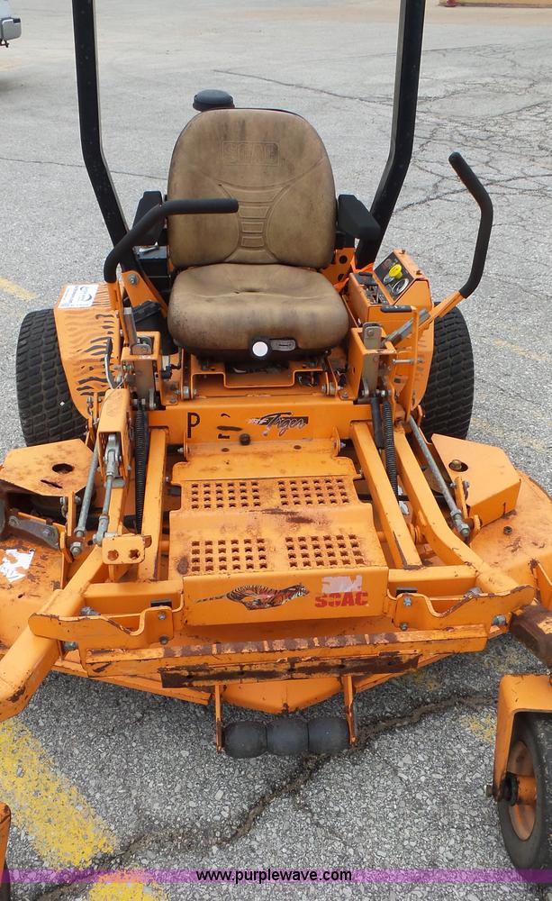 image for item K1459 Scag Turf Tiger ZTR lawn mower