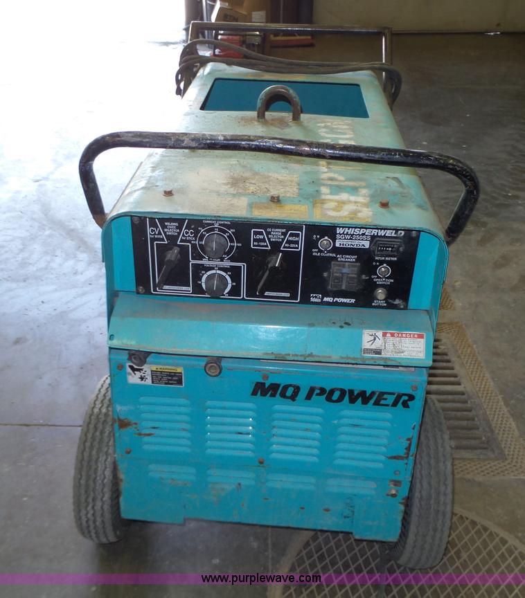 image for item K2194 MQ Power Whisperweld SGW-250SS welder