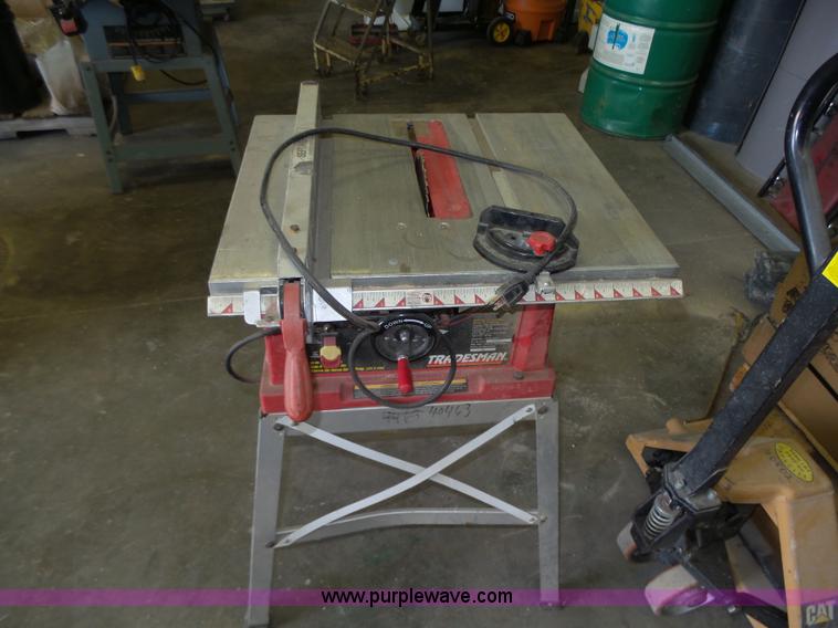 image for item K2196 Tradesman table saw