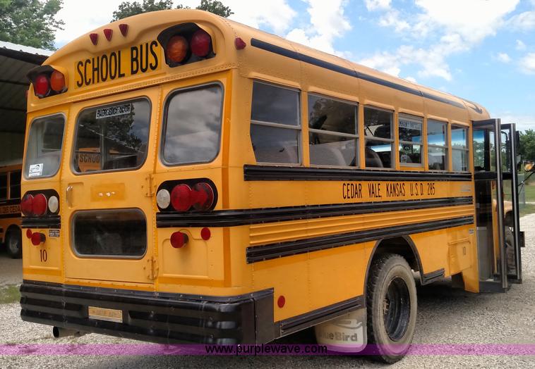 image for item K3239 1998 Chevrolet Blue Bird school bus