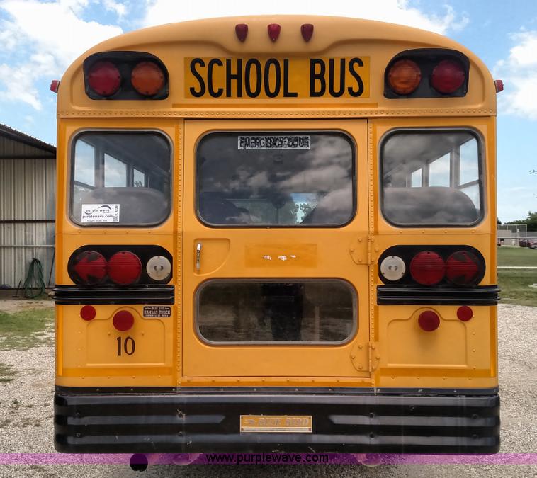 image for item K3239 1998 Chevrolet Blue Bird school bus
