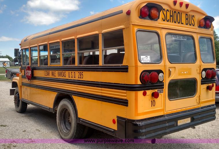 image for item K3239 1998 Chevrolet Blue Bird school bus