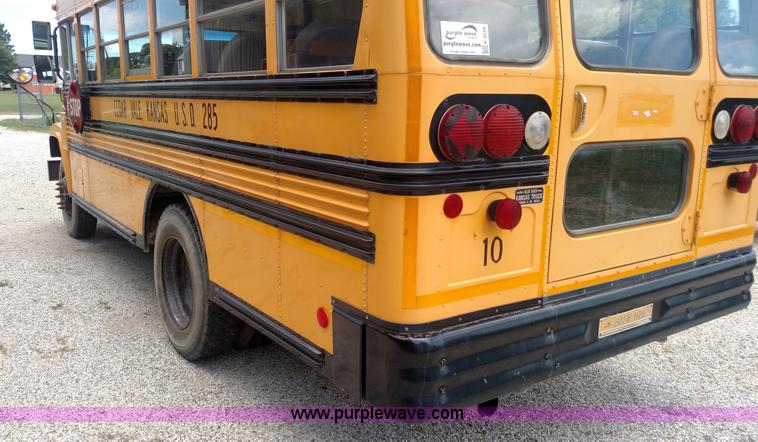 image for item K3239 1998 Chevrolet Blue Bird school bus