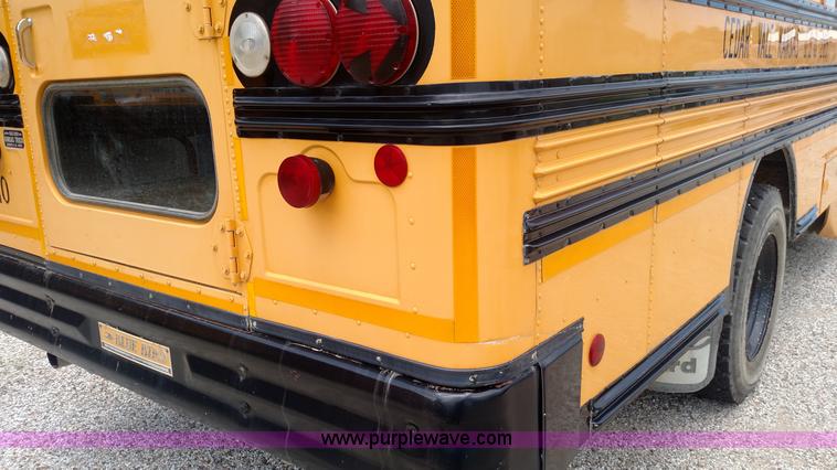 image for item K3239 1998 Chevrolet Blue Bird school bus