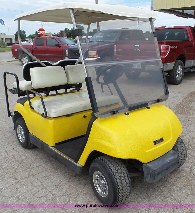 image for item K5420 2001 Yamaha G16A golf cart