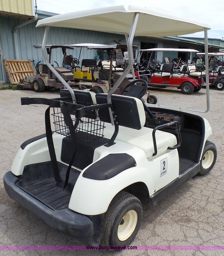 image for item K5421 2001 Yamaha G16A golf cart