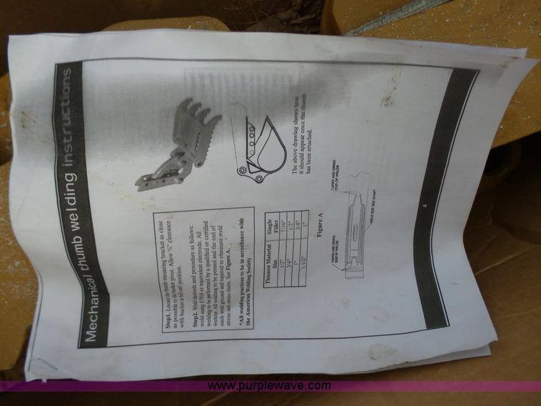 image for item K5442 AIM weld-on mechanical thumb