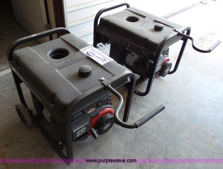 image for item K5443 (2) Coleman Powermate 6250 generators