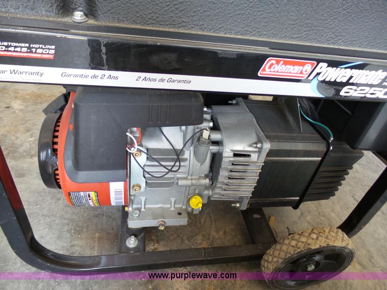 image for item K5443 (2) Coleman Powermate 6250 generators