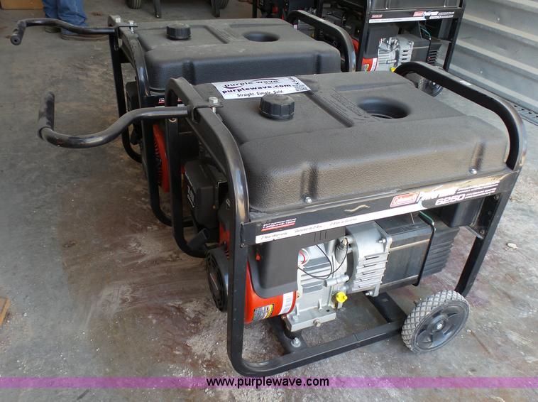 image for item K5444 (2) Coleman Powermate 6250 generators