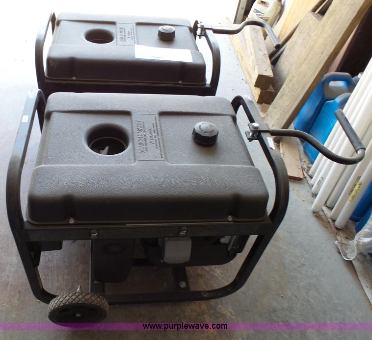 image for item K5444 (2) Coleman Powermate 6250 generators