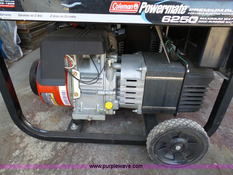 image for item K5444 (2) Coleman Powermate 6250 generators