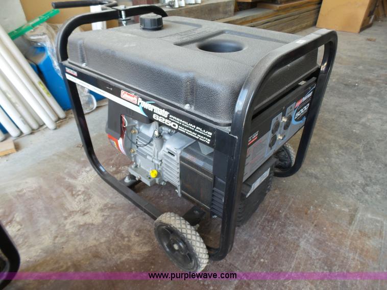 image for item K5444 (2) Coleman Powermate 6250 generators