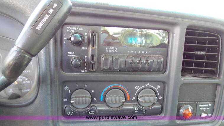 image for item K5489 2001 GMC Sierra 1500 Ext. Cab pickup truck