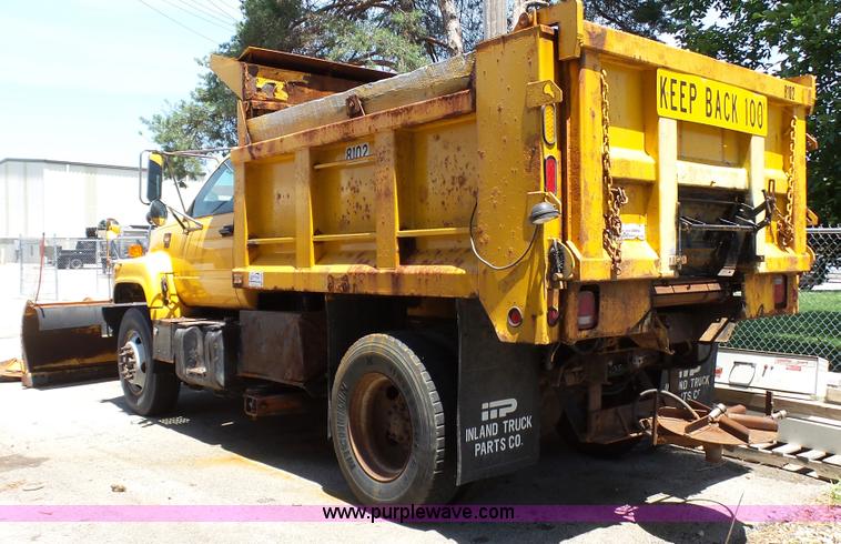 image for item K5493 2000 GMC C7500 dump truck
