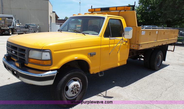 image for item K5494 1994 Ford F350 dump bed pickup truck